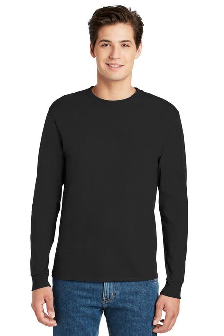 Hanes® - Authentic 100% Cotton Long Sleeve T-Shirt.  5586