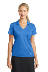 Nike Ladies Dri-FIT Vertical Mesh Polo. 637165