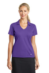 Nike Ladies Dri-FIT Vertical Mesh Polo. 637165