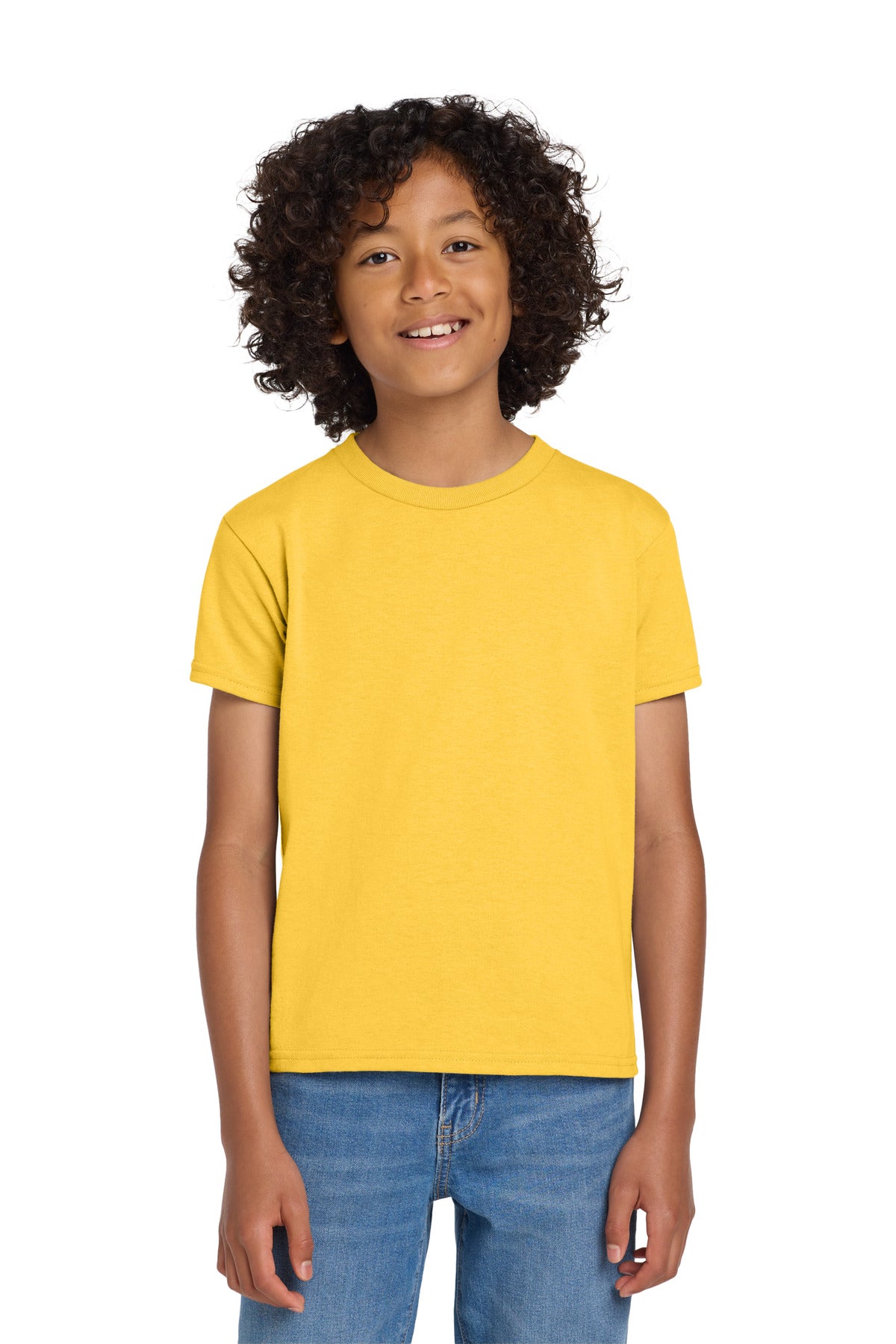 Gildan ®  Youth DryBlend ®  50 Cotton/50 Poly T-Shirt.  8000B