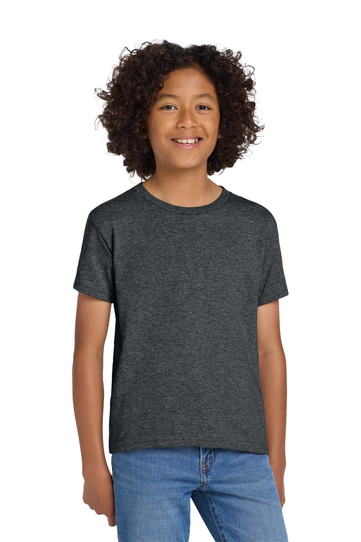 Gildan ®  Youth DryBlend ®  50 Cotton/50 Poly T-Shirt.  8000B
