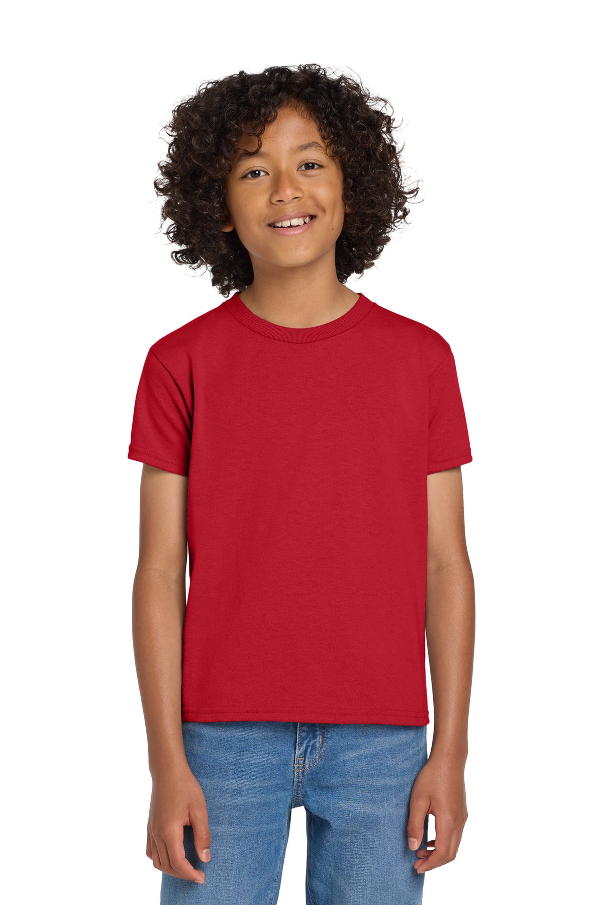 Gildan ®  Youth DryBlend ®  50 Cotton/50 Poly T-Shirt.  8000B