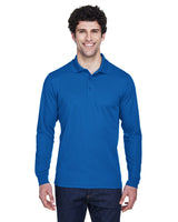 CORE365 Men's Pinnacle Performance Long-Sleeve Piqué Polo