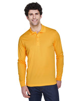 CORE365 Men's Pinnacle Performance Long-Sleeve Piqué Polo