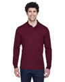 CORE365 Men's Pinnacle Performance Long-Sleeve Piqué Polo