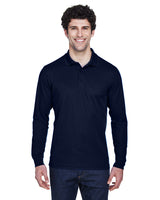 CORE365 Men's Pinnacle Performance Long-Sleeve Piqué Polo