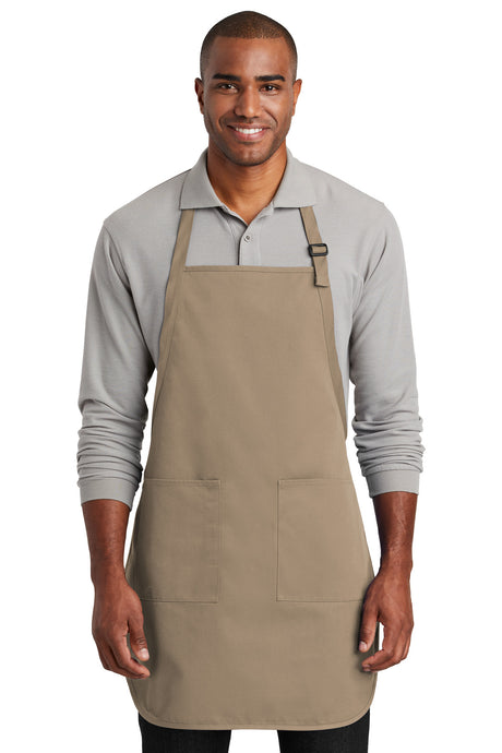 Port Authority ® Full-Length Two-Pocket Bib Apron. A600