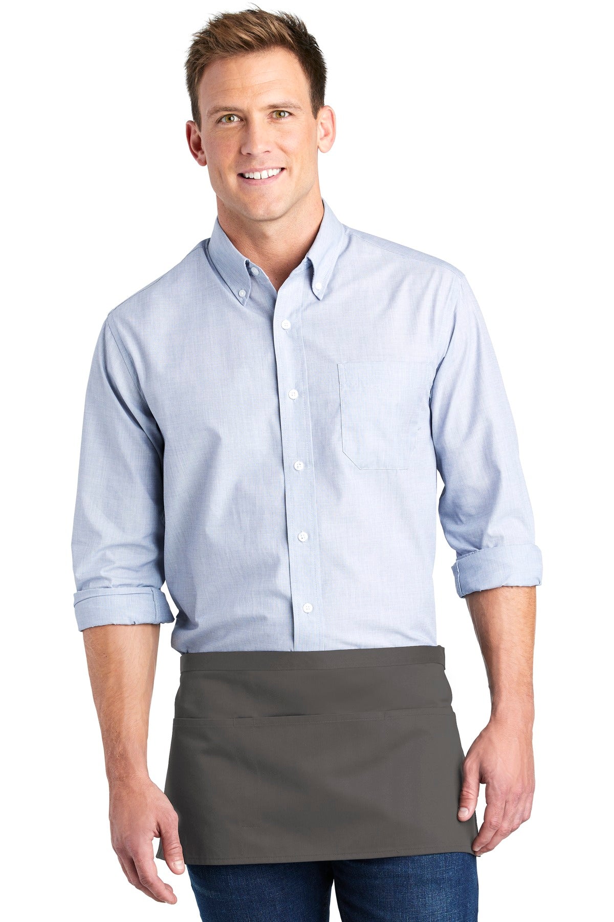 Port Authority ® Three-Pocket Waist Apron. A602