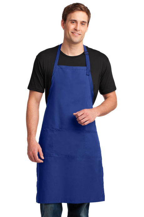 Port Authority® Easy Care Extra Long Bib Apron with Stain Release. A700