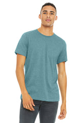 BELLA+CANVAS  ®  Unisex Heather CVC Short Sleeve Tee. BC3001CVC
