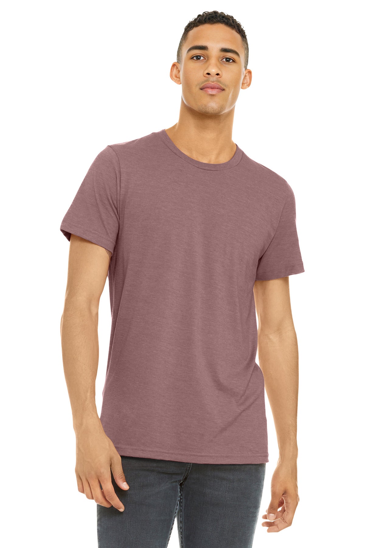 BELLA+CANVAS  ®  Unisex Heather CVC Short Sleeve Tee. BC3001CVC