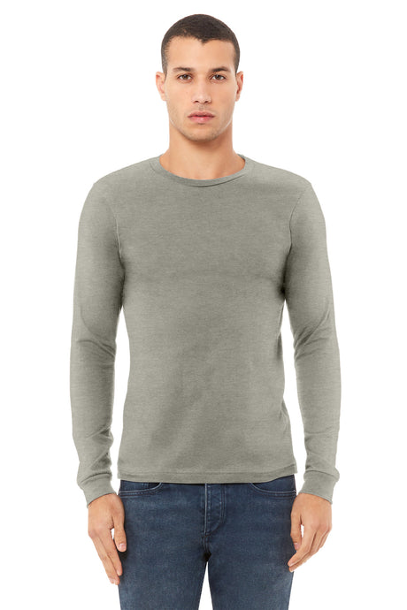 BELLA+CANVAS® Unisex Heather CVC Long Sleeve Tee BC3501CVC