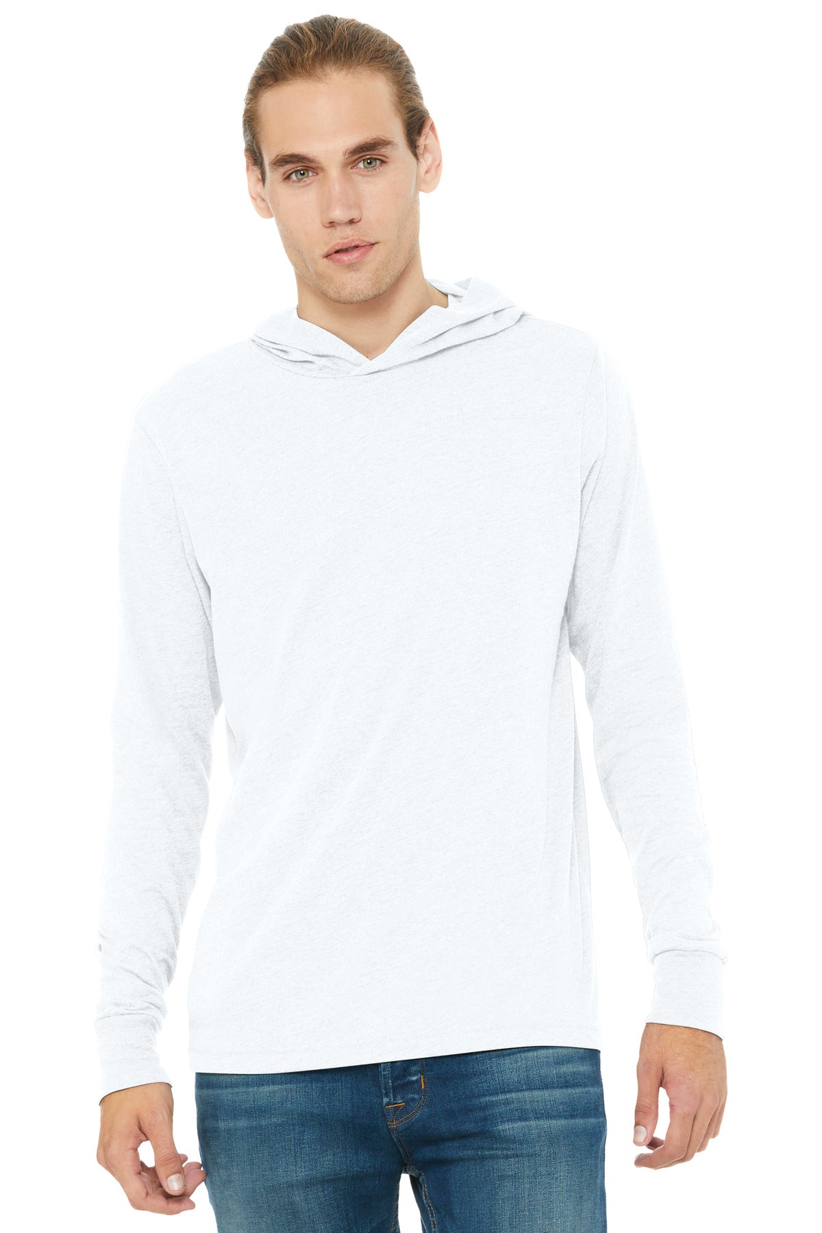 BELLA+CANVAS  ®  Unisex Jersey Long Sleeve Hoodie. BC3512