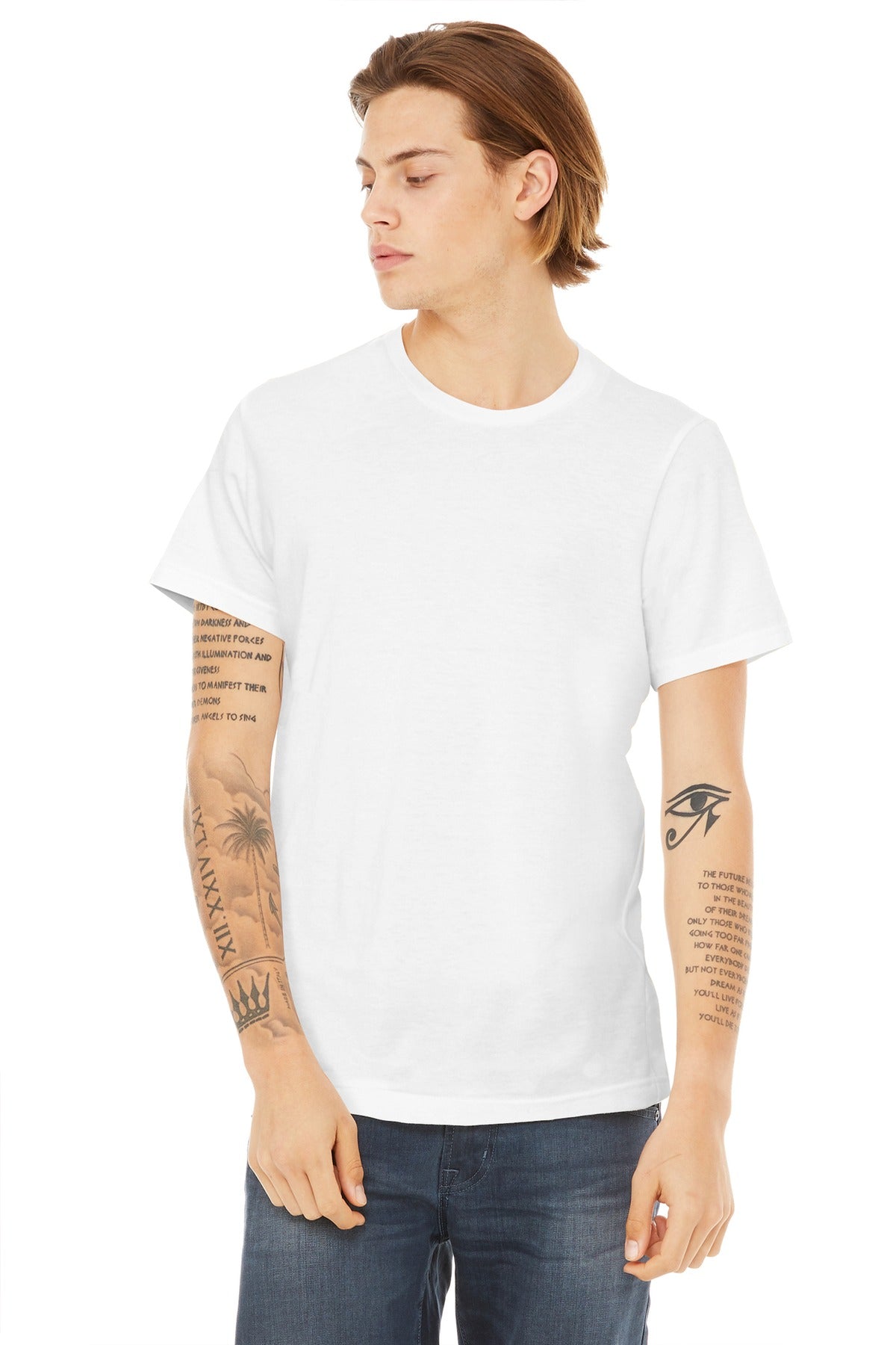 BELLA+CANVAS  ®  Unisex Poly-Cotton Short Sleeve Tee. BC3650