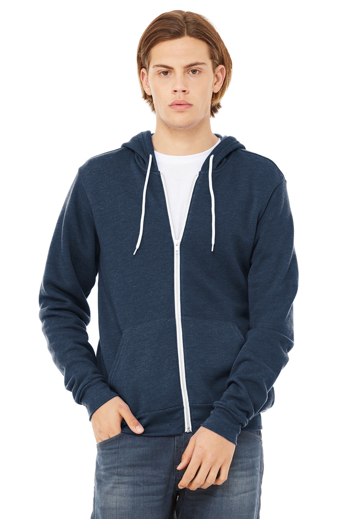 BELLA+CANVAS  ®  Unisex Sponge Fleece Full-Zip Hoodie. BC3739