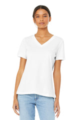 BELLA+CANVAS ® Women's Relaxed Jersey Short Sleeve V-Neck Tee. BC6405