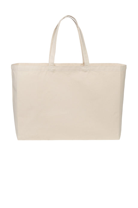 Port Authority® Cotton Canvas Jumbo Tote BG427