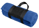 Port Authority® Fleece Blanket with Carrying Strap. BP20