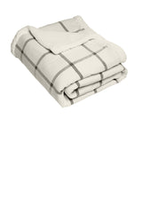 Port Authority ® Flannel Sherpa Blanket. BP43