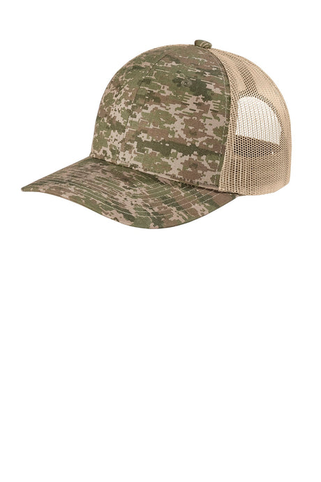 Port Authority ® Digi Camo Snapback Trucker Cap C114