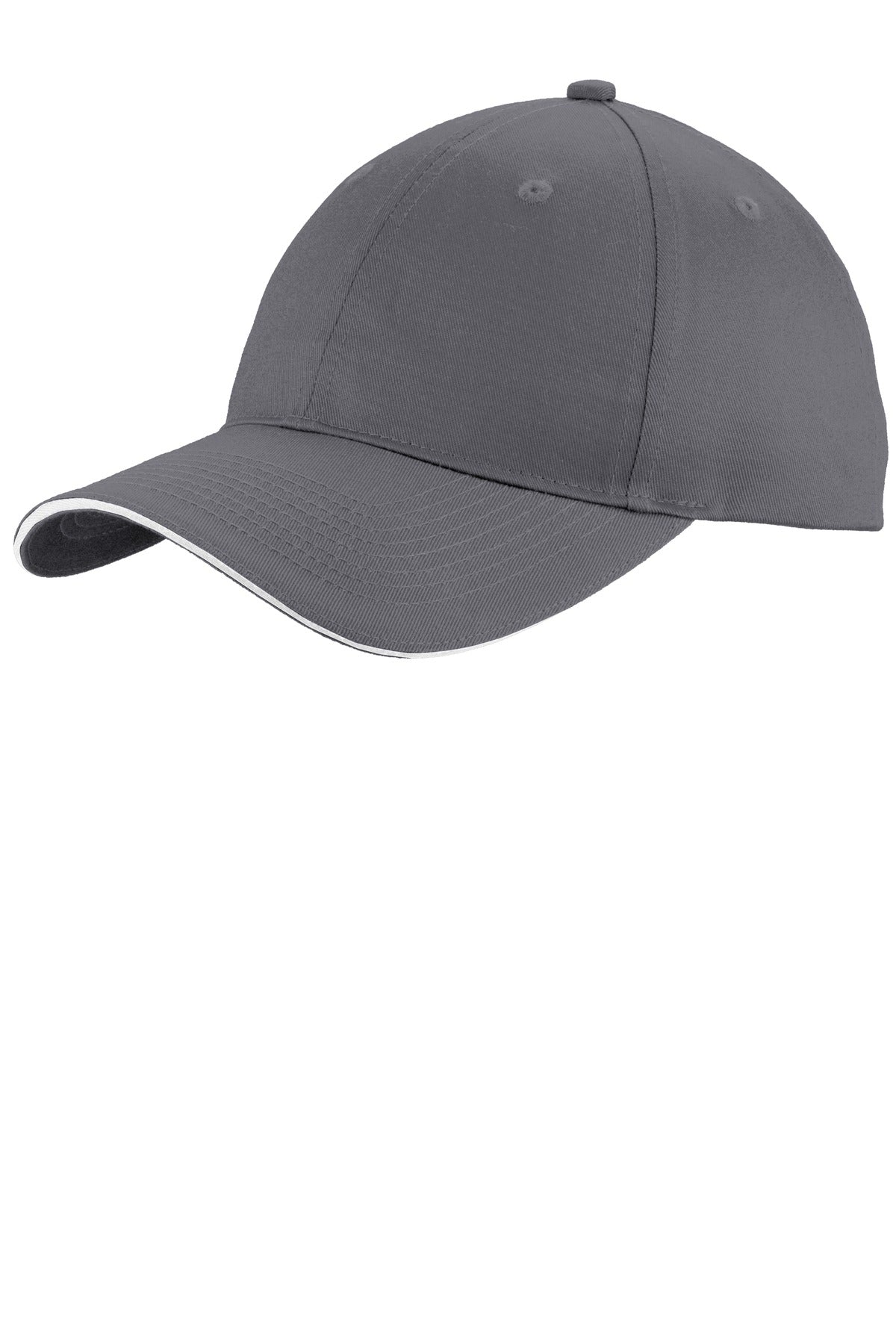 Port & Company® Unstructured Sandwich Bill Cap. C919