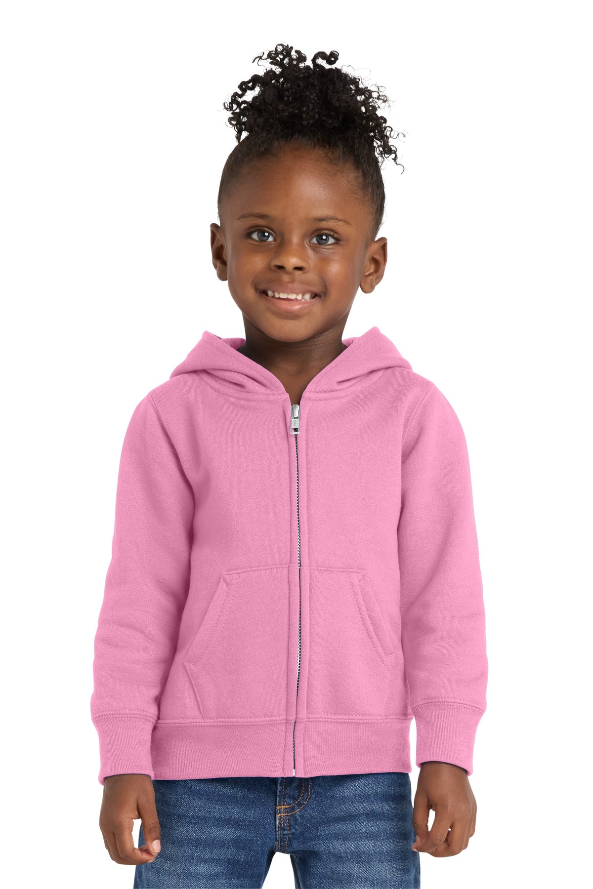 Port & Co ™  Toddler Core Fleece Full-Zip Hooded Sweatshirt. CAR78TZH