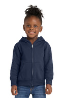 Port & Co ™  Toddler Core Fleece Full-Zip Hooded Sweatshirt. CAR78TZH