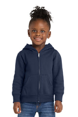 Port & Co ™  Toddler Core Fleece Full-Zip Hooded Sweatshirt. CAR78TZH
