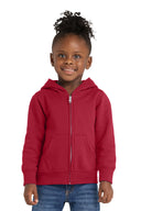 Port & Co ™  Toddler Core Fleece Full-Zip Hooded Sweatshirt. CAR78TZH
