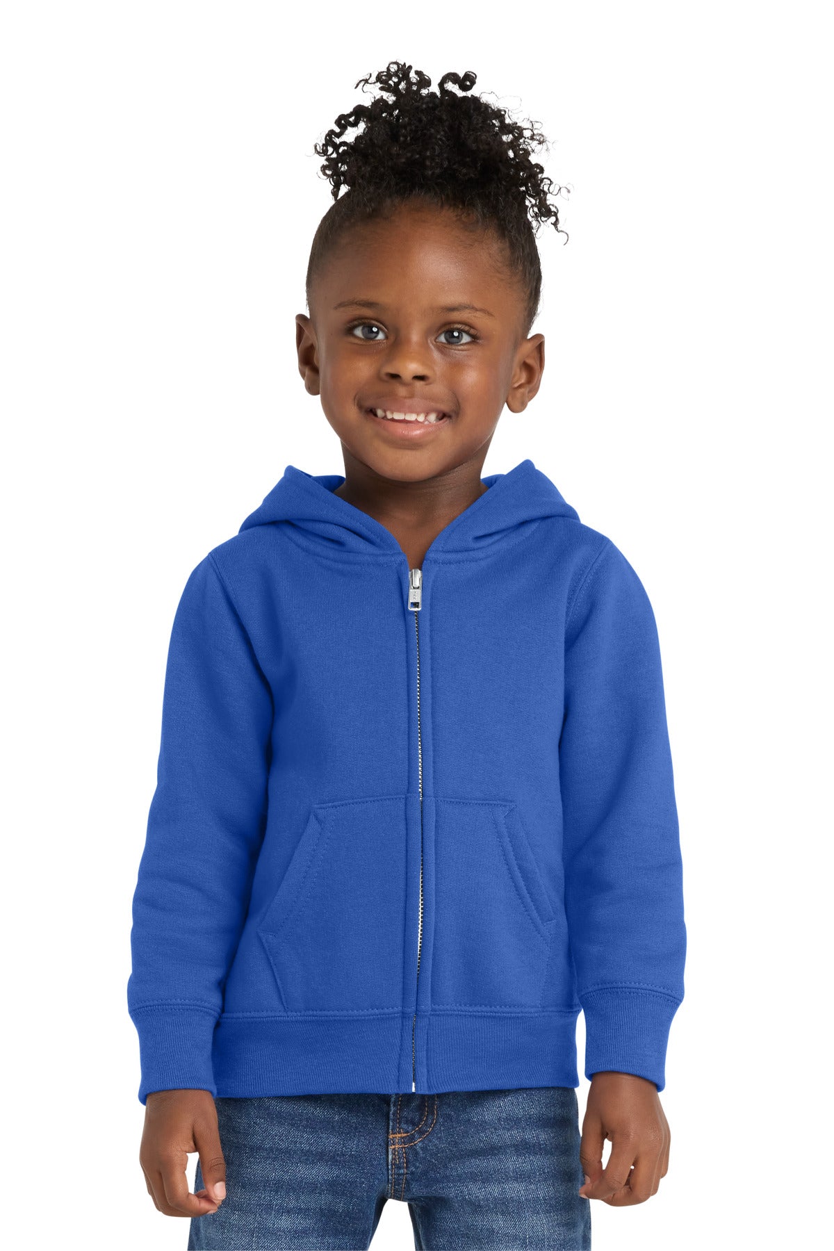 Port & Co ™  Toddler Core Fleece Full-Zip Hooded Sweatshirt. CAR78TZH