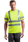 CornerStone® - ANSI 107 Class 3 Short Sleeve Snag-Resistant Reflective T-Shirt. CS408