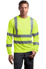 CornerStone® - ANSI 107 Class 3 Long Sleeve Snag-Resistant Reflective T-Shirt. CS409