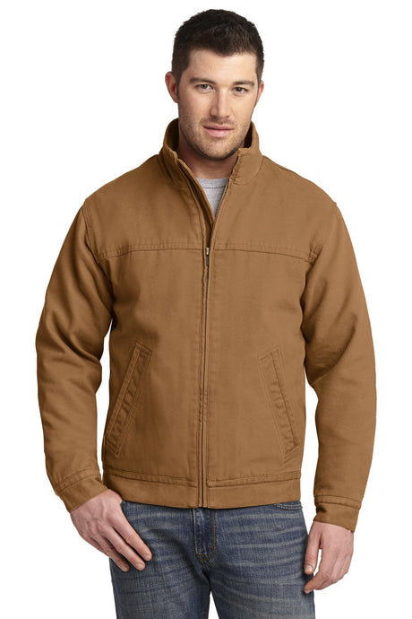 CornerStone® Washed Duck Cloth Flannel-Lined Work Jacket. CSJ40