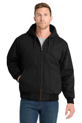 CornerStone ®  Washed Duck Cloth Insulated Hooded Work Jacket. CSJ41