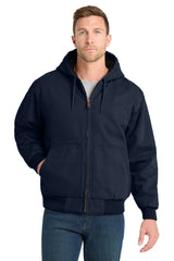 CornerStone ®  Washed Duck Cloth Insulated Hooded Work Jacket. CSJ41