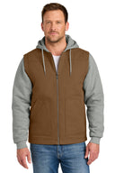 CornerStone ®  Duck Fleece Full-Zip Hooded Jacket CSJ42