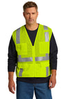 CornerStone ® ANSI 107 Class 2 Mesh Six-Pocket Zippered Vest. CSV104