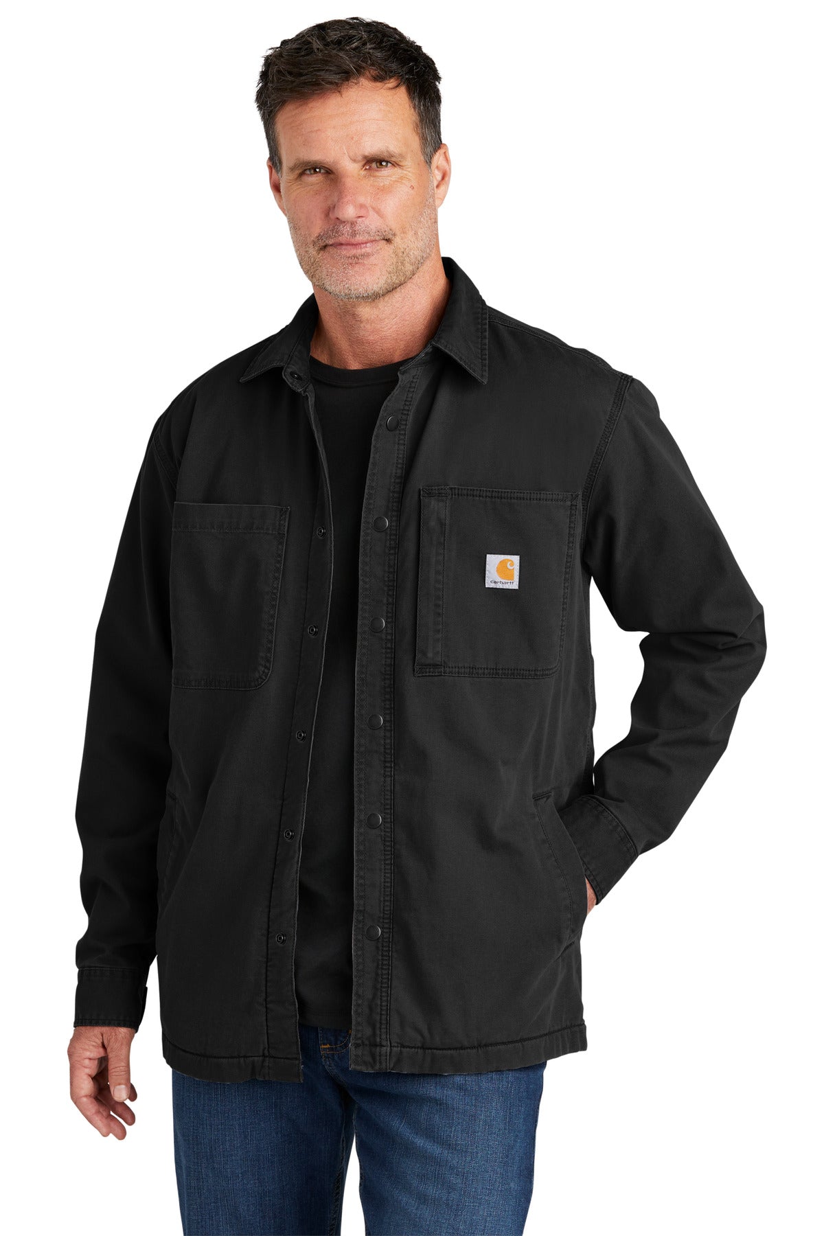 Carhartt　ジャケット CT105532_black_model_front_f75