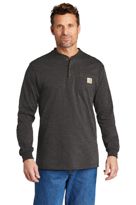 Carhartt® Long Sleeve Henley T-Shirt CTK128