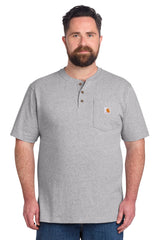Carhartt ®  Short Sleeve Henley T-Shirt CTK84