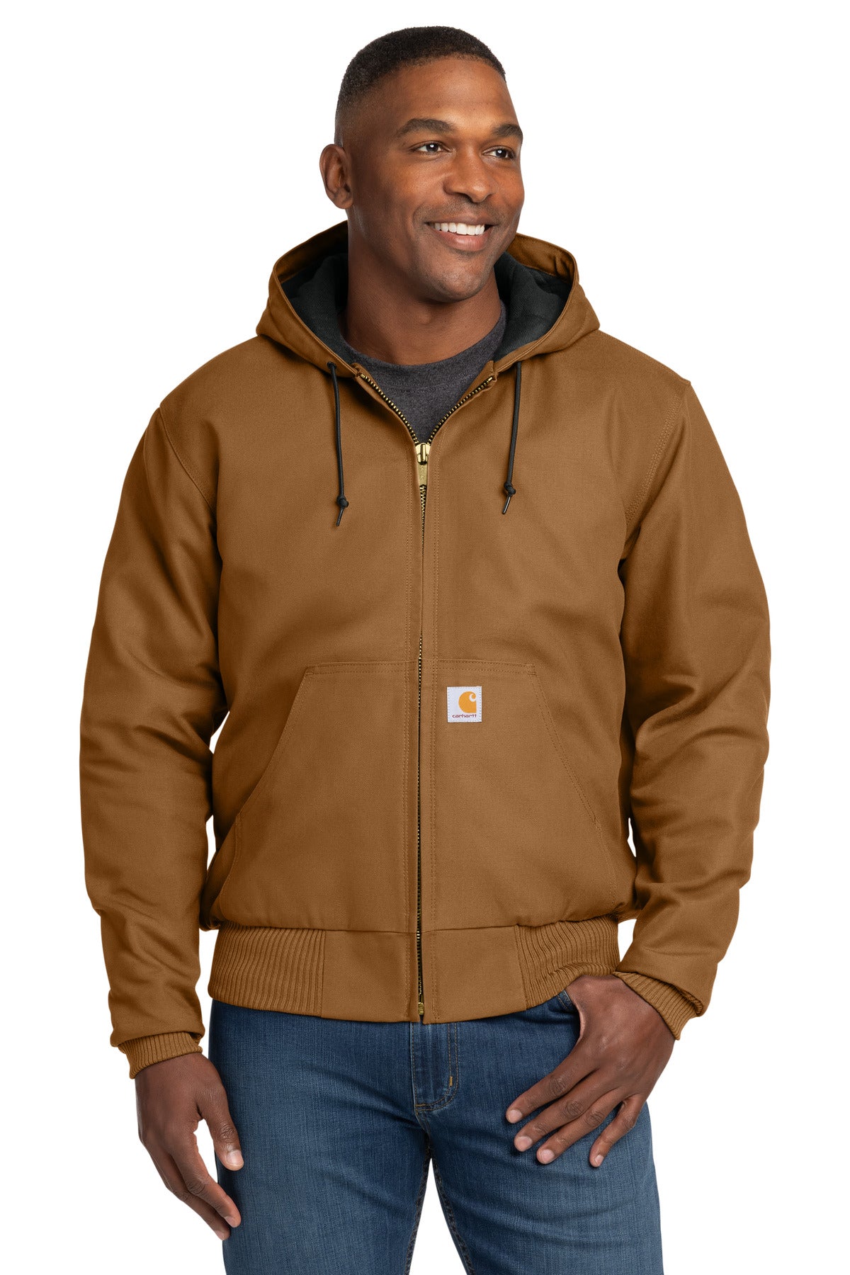 Carhartt  ®  Tall Quilted-Flannel-Lined Duck Active Jac. CTT106677