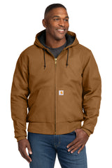 Carhartt  ®  Tall Quilted-Flannel-Lined Duck Active Jac. CTT106677