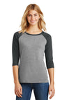 District® Women's Perfect Tri® 3/4-Sleeve Raglan. DM136L