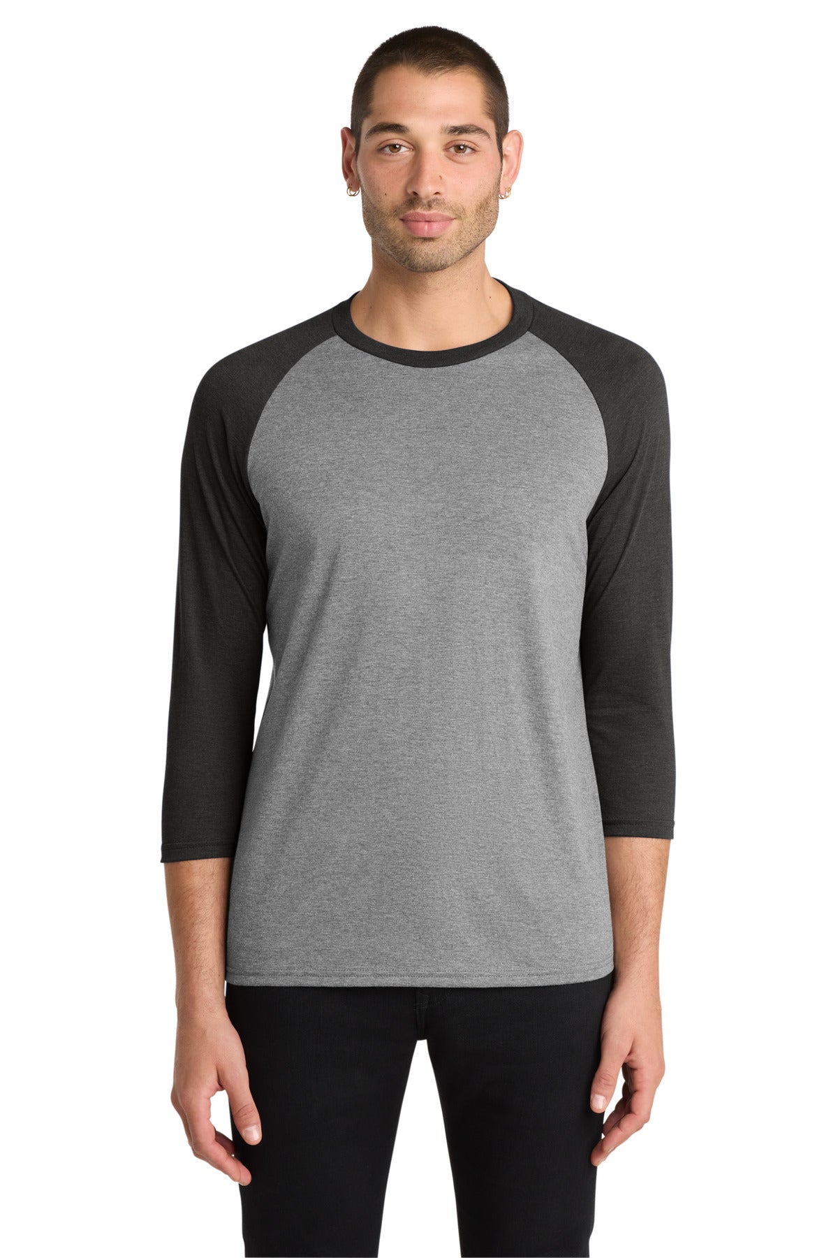 District  ®  Perfect Tri ®  3/4-Sleeve Raglan. DM136