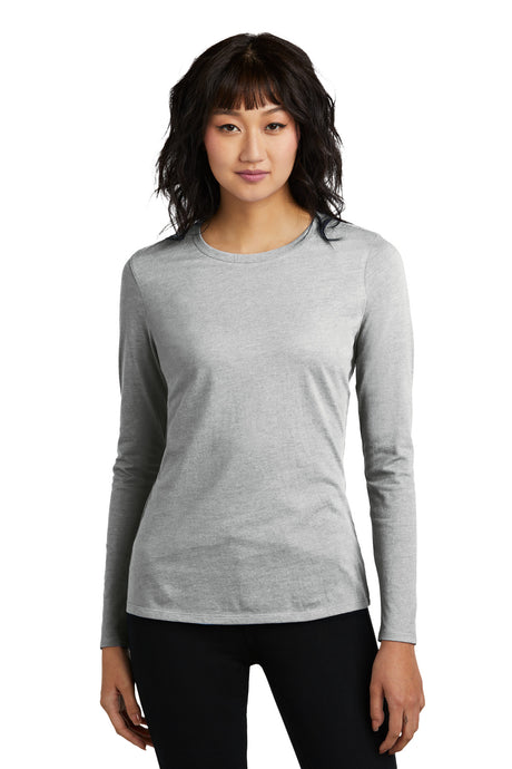 District® Women's Perfect Blend® CVC Long Sleeve Tee DT110