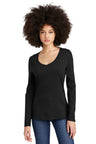 District® Women's Perfect Tri® Long Sleeve V-Neck Tee DT135