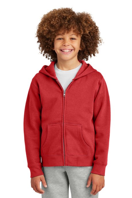 District® Youth V.I.T.™ Fleece Full-Zip Hoodie DT6102Y