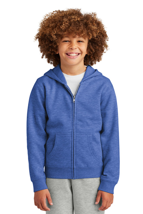 District® Youth V.I.T.™ Fleece Full-Zip Hoodie DT6102Y