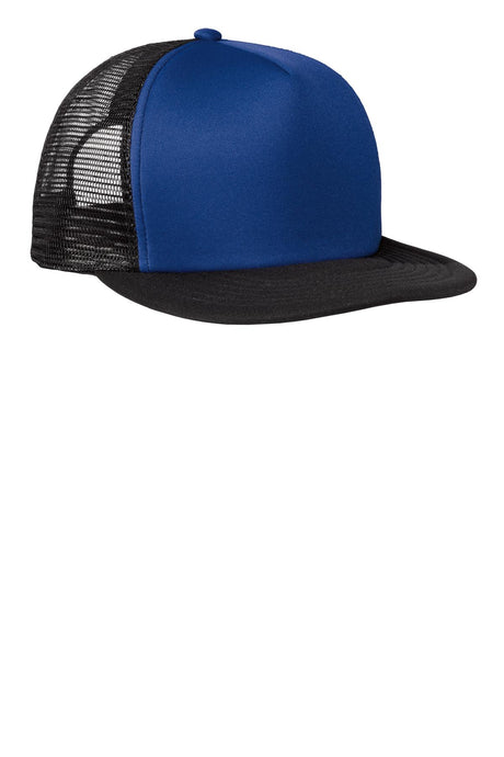 District® Flat Bill Snapback Trucker Cap. DT624