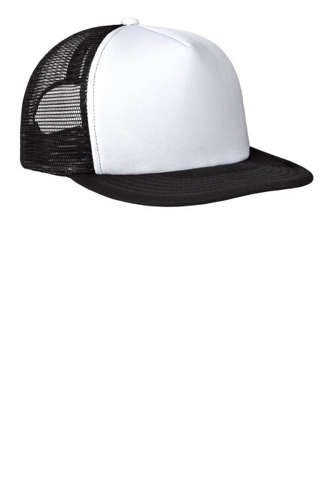 District® Flat Bill Snapback Trucker Cap. DT624